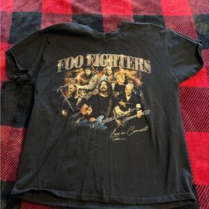 Black Foo Fighters Concert T-Shirt